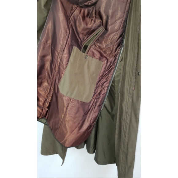 Mens long trenchcoat by London Fog - Picture 2 of 5